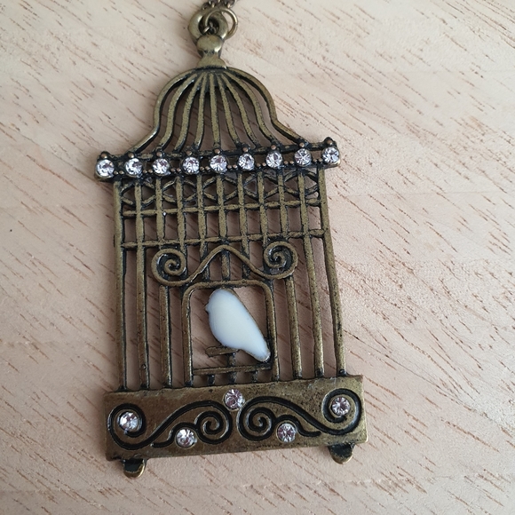 Birdcage Necklace - Picture 3 of 10